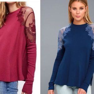 Free people Daniella Blue & Pink XS